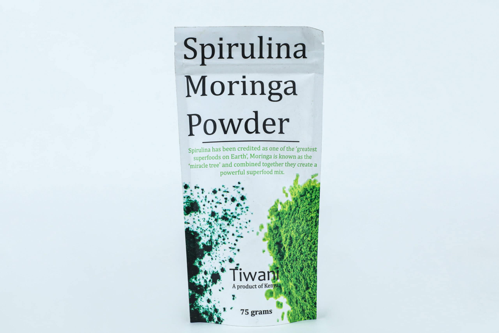 TIWANI SPIRULINA MORINGA POWDER  